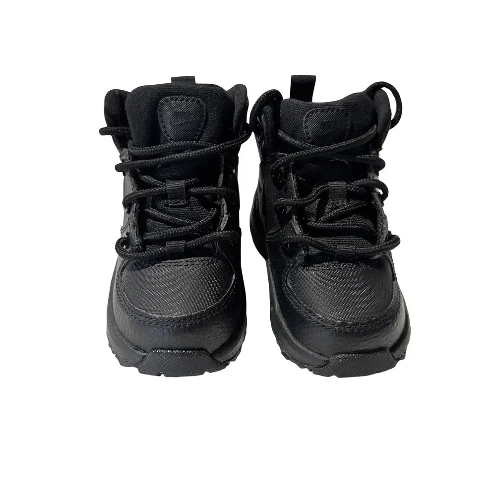 Nike Manoa LTR Toddler Boots Triple Black HF0749-001 Size 5C‎